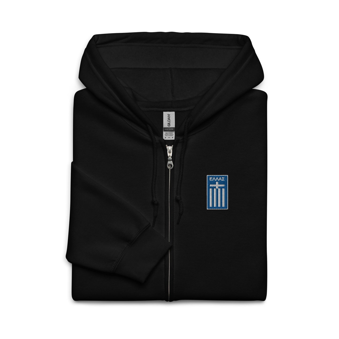 Griechenland Unisex Heavy-Blend Zip Hoodie