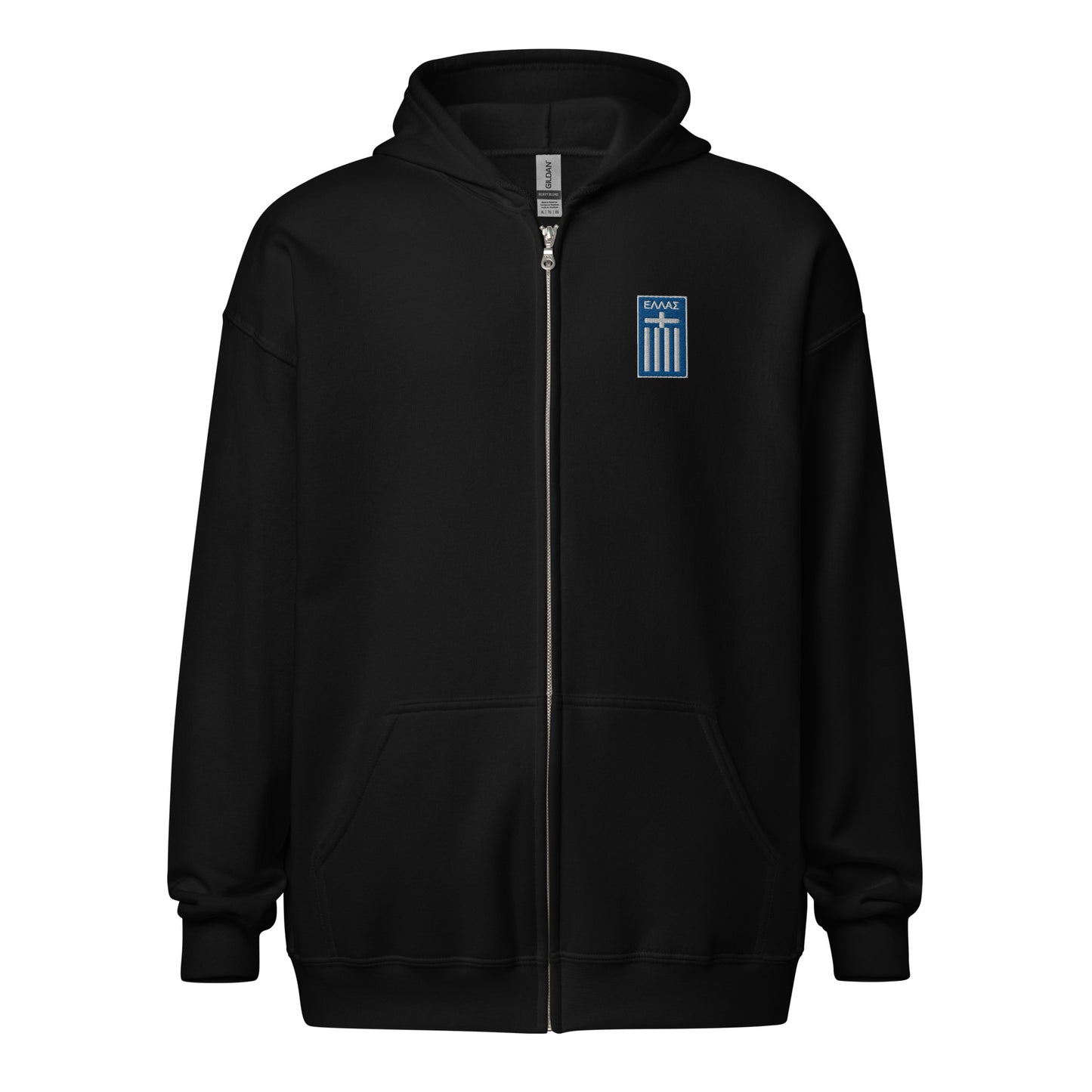 Griechenland Unisex Heavy-Blend Zip Hoodie