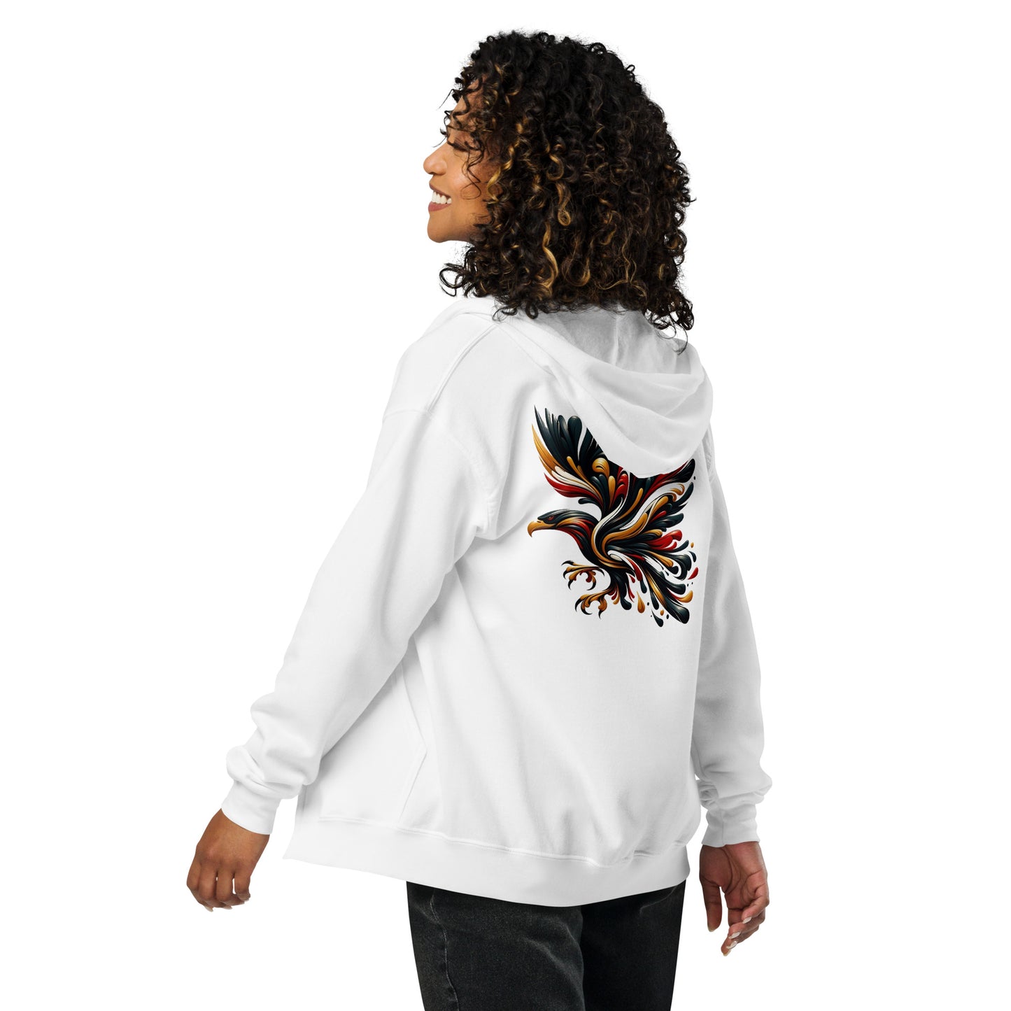 Deutschland Unisex Heavy-Blend Zip Hoodie