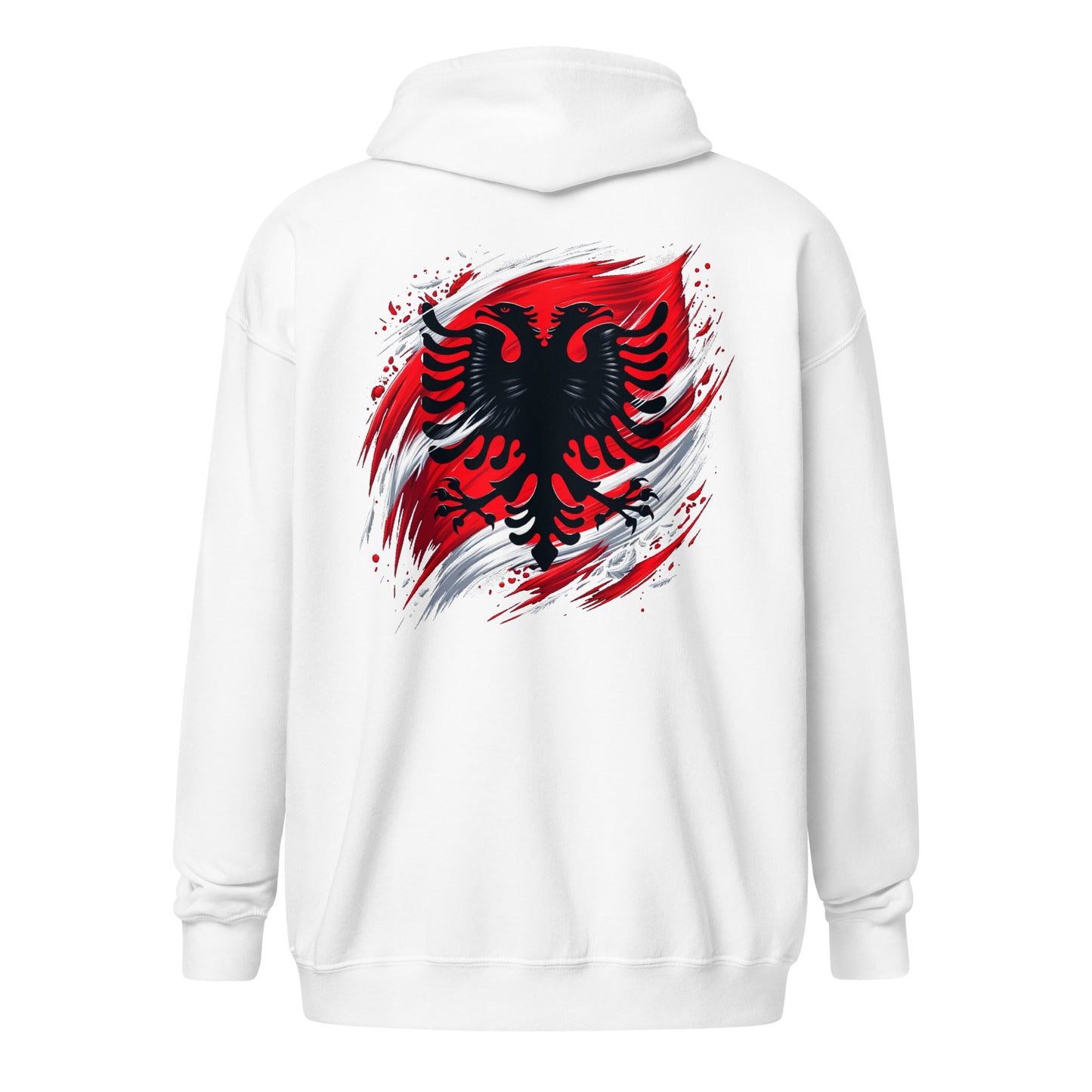 Albanien Unisex Heavy-Blend Zip Hoodie