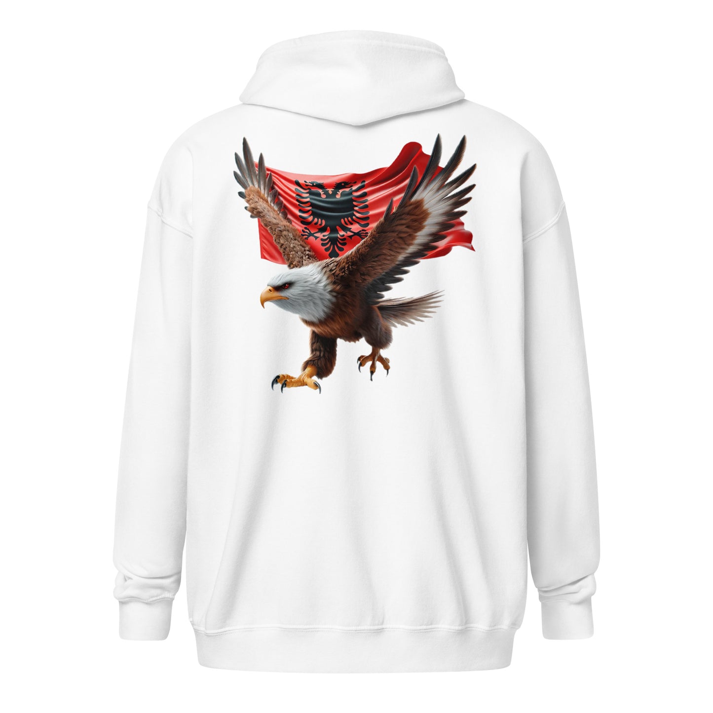 Albanien Unisex Heavy-Blend Zip Hoodie