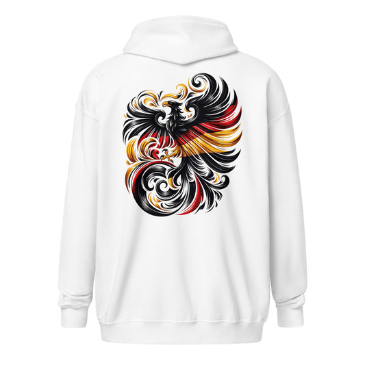 Deutschland Unisex Heavy-Blend Zip Hoodie