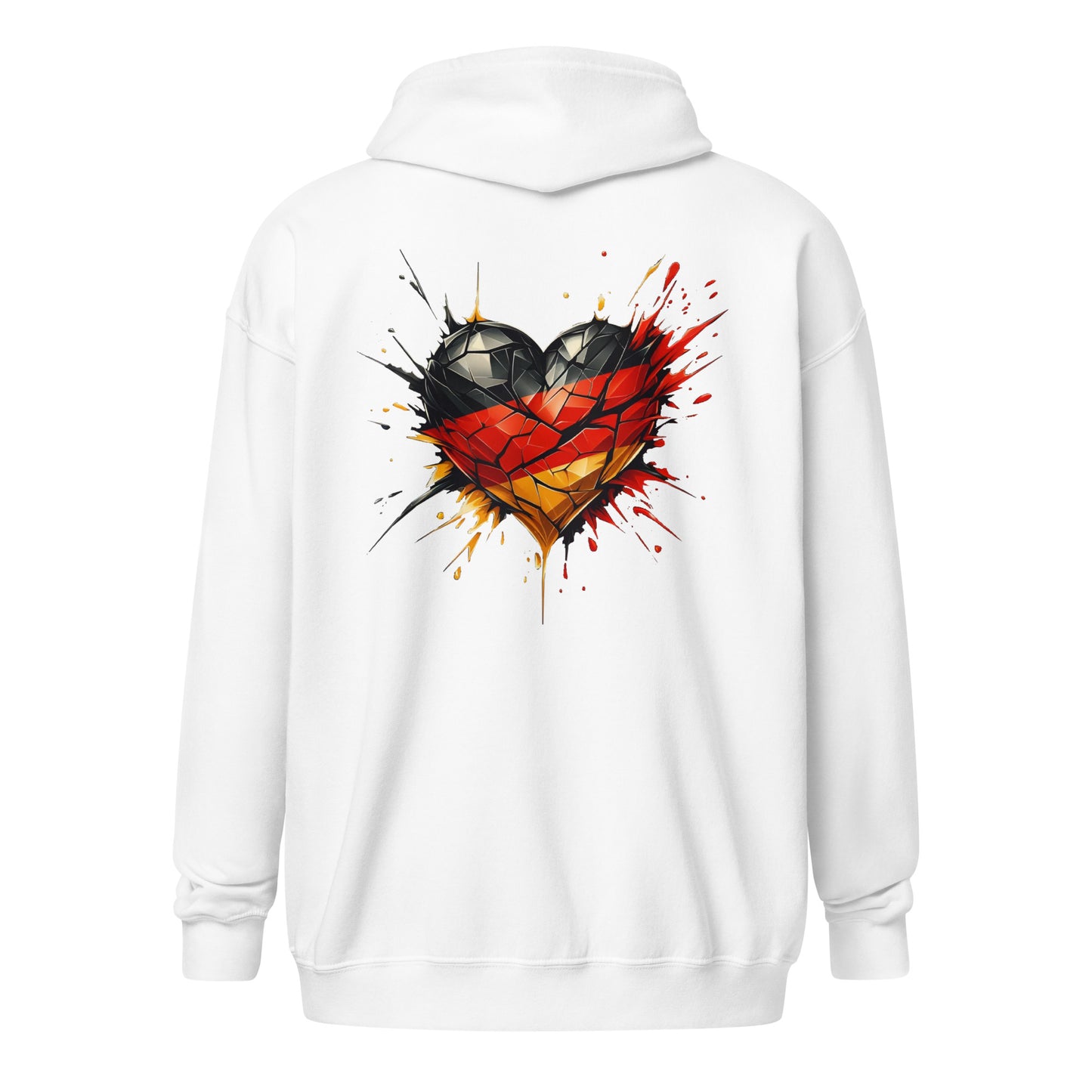 Deutschland Unisex Heavy-Blend Zip Hoodie