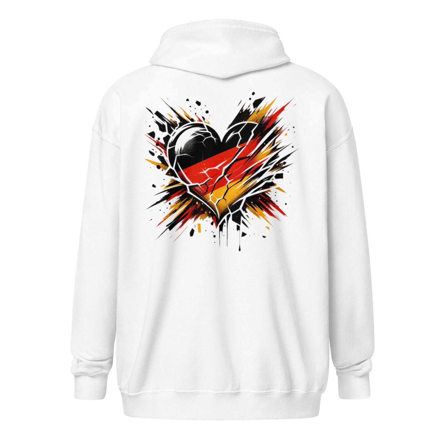 Deutschland Unisex Heavy-Blend Zip Hoodie