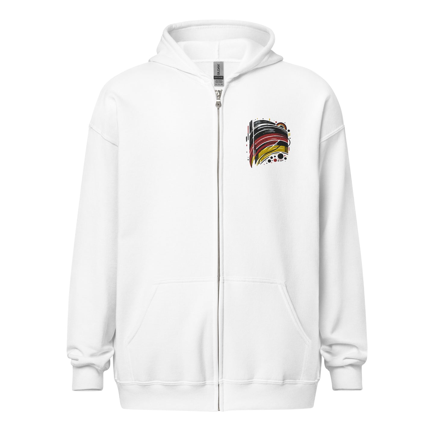 Deutschland Unisex Heavy-Blend Zip Hoodie