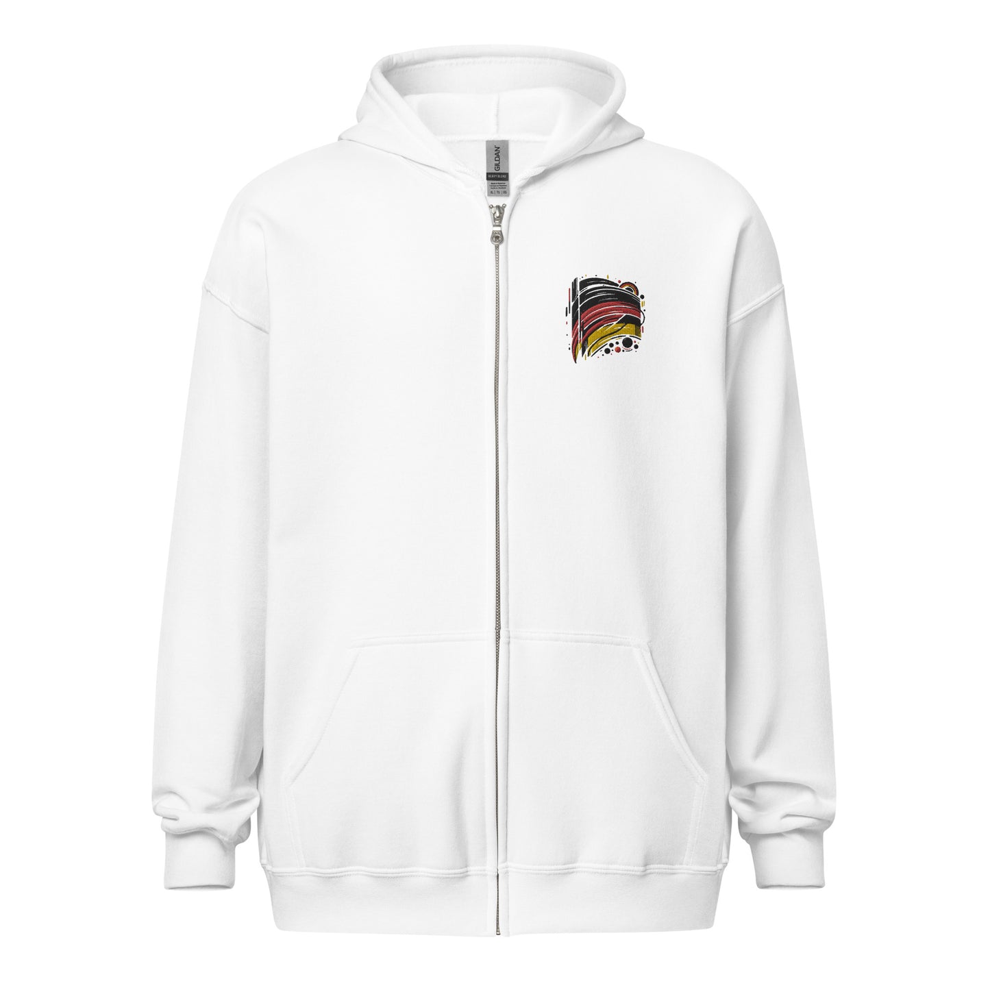 Deutschland Unisex Heavy-Blend Zip Hoodie