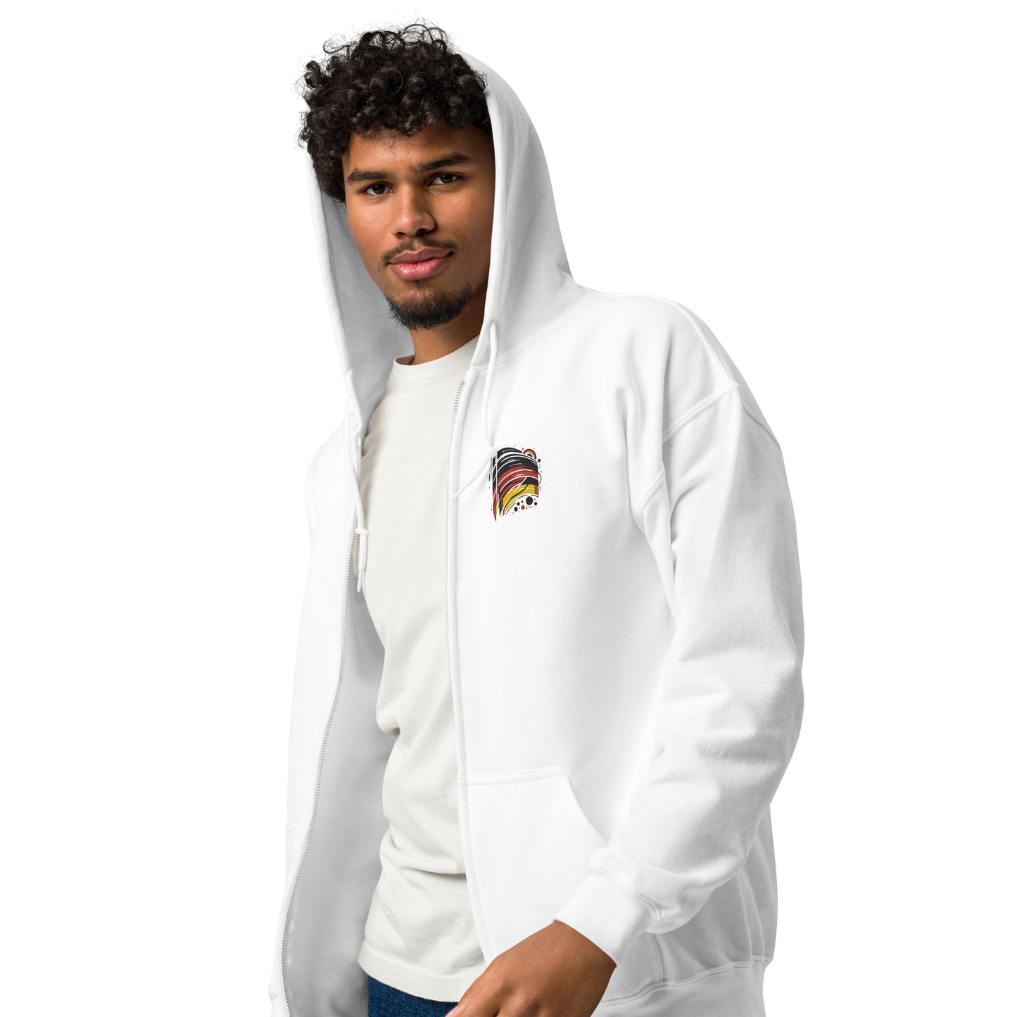 Deutschland Unisex Heavy-Blend Zip Hoodie
